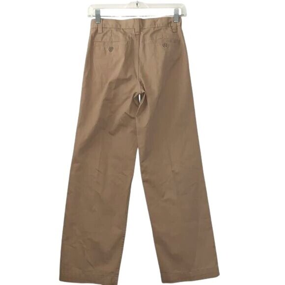 Old Navy Kids Khaki Pants Slim Fit Size 14 Cotton Straight Leg Casual - Picture 3 of 9